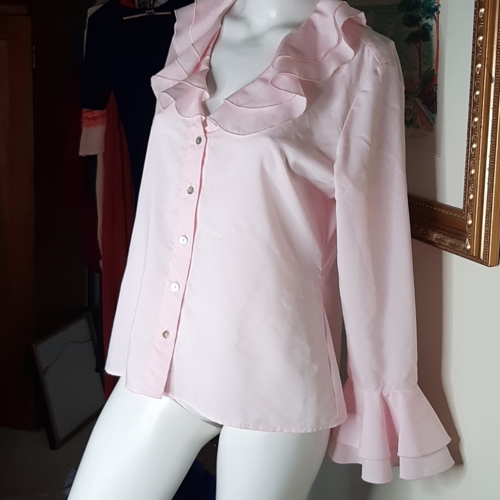Terraware Earth Aware Ruffle blouse
